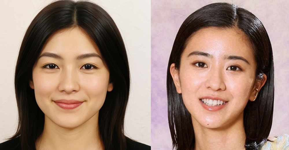 田久保真紀（若い頃のイメージ画像）と黒島結菜